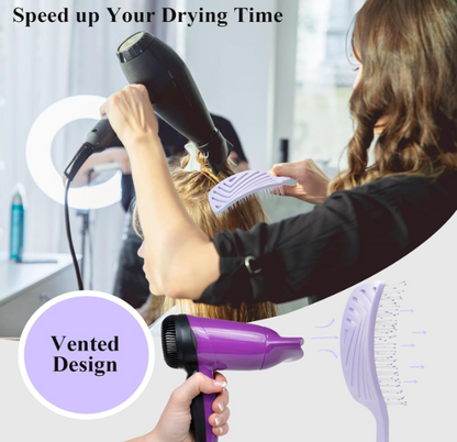 LushSilk™ Detangler Brush for Wet & Dry Hair